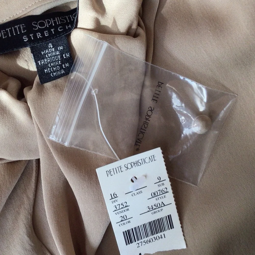 Petite Sophisticate silk blouse, New - Picture 2 of 5